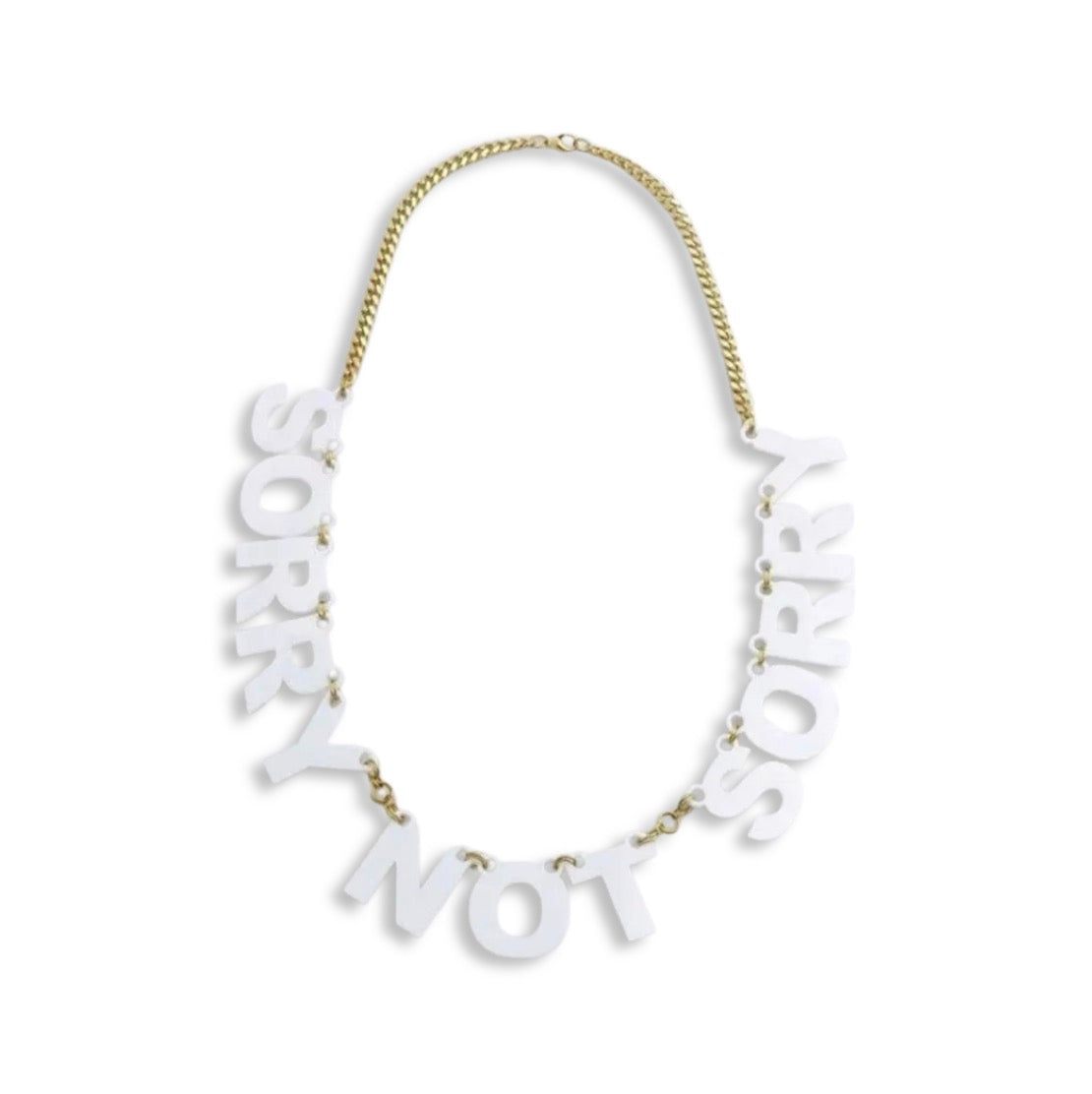 Sorry Not Sorry - Necklace