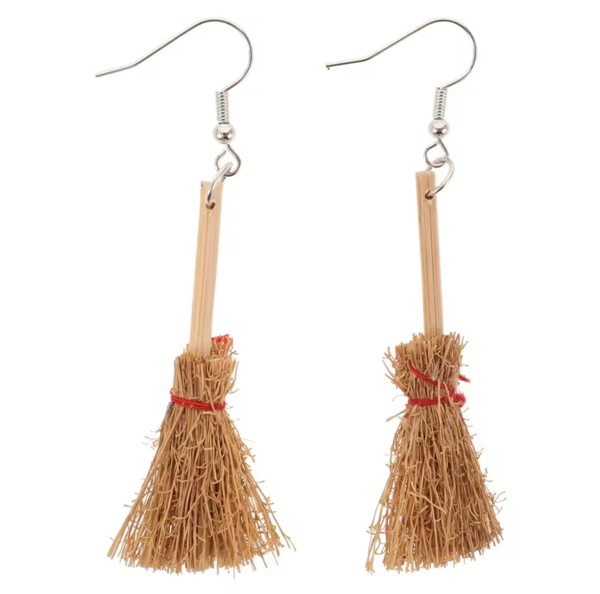 Witches Broomstick - Earrings