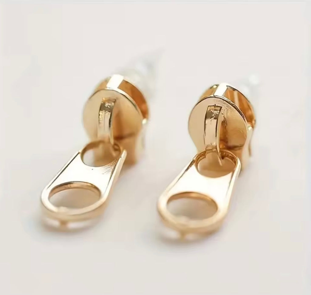 YKK On Yo Zipper - Earrings
