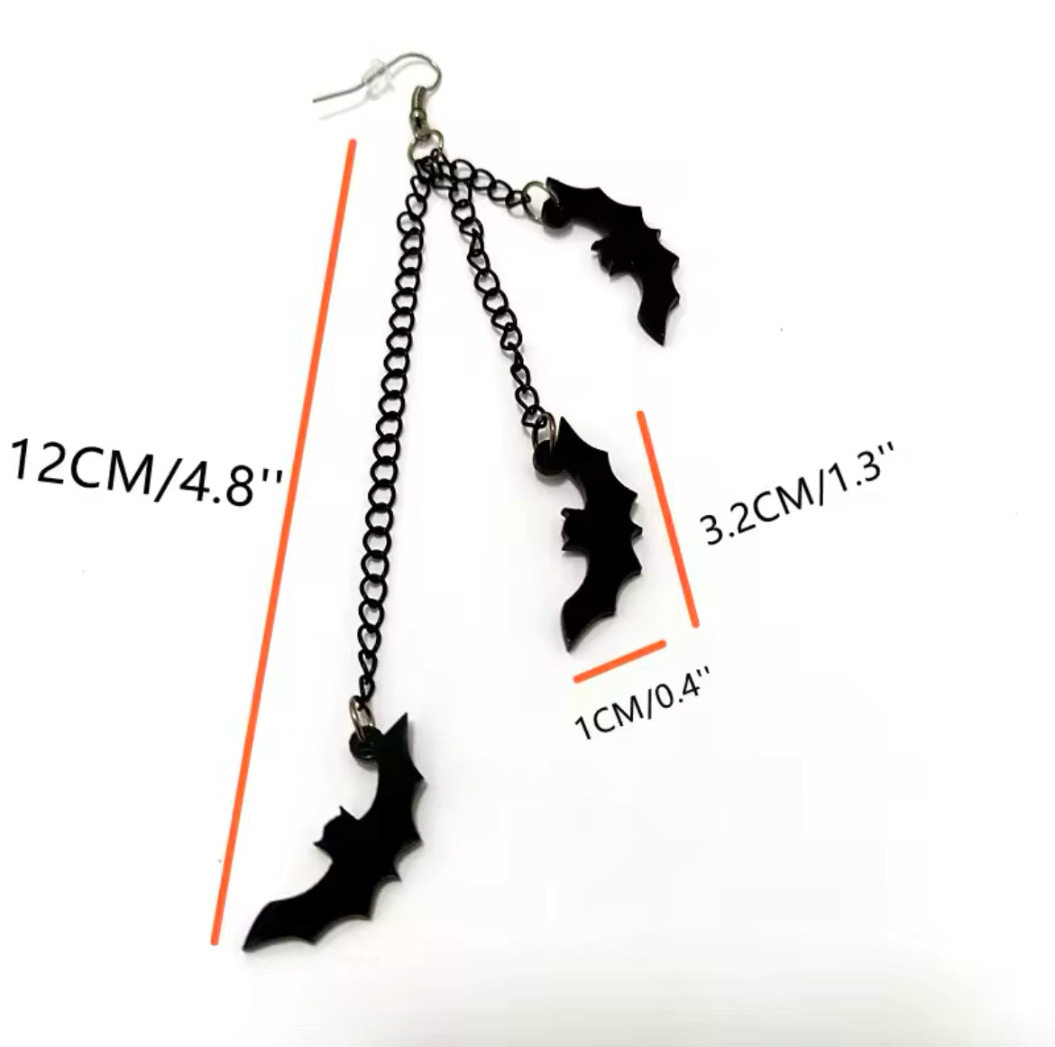 Batsh** Crazy (Bat Wings) Earrings