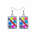 Water Colors (Paint Palette) - Earrings