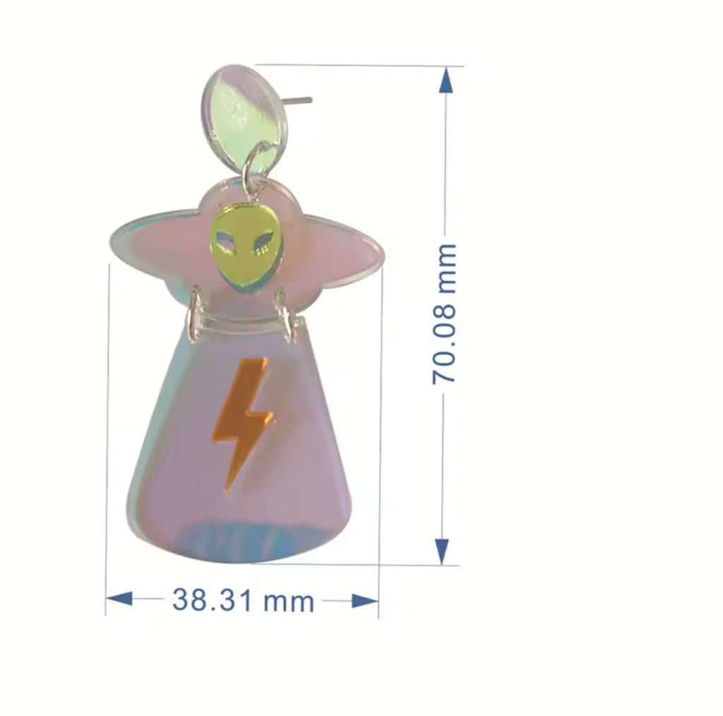 UFO Sighting - Earrings