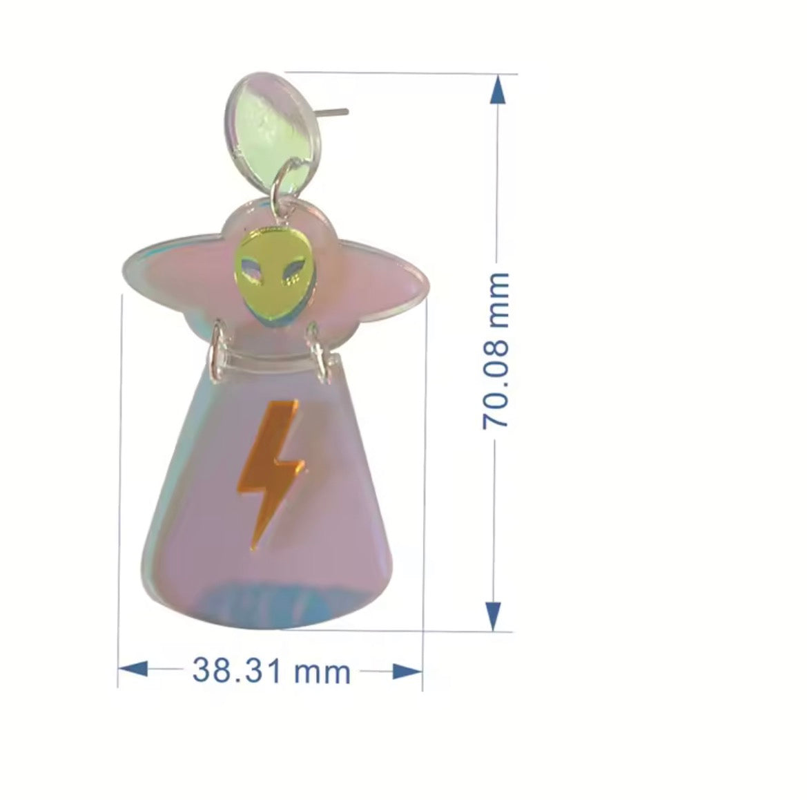 UFO Sighting - Earrings