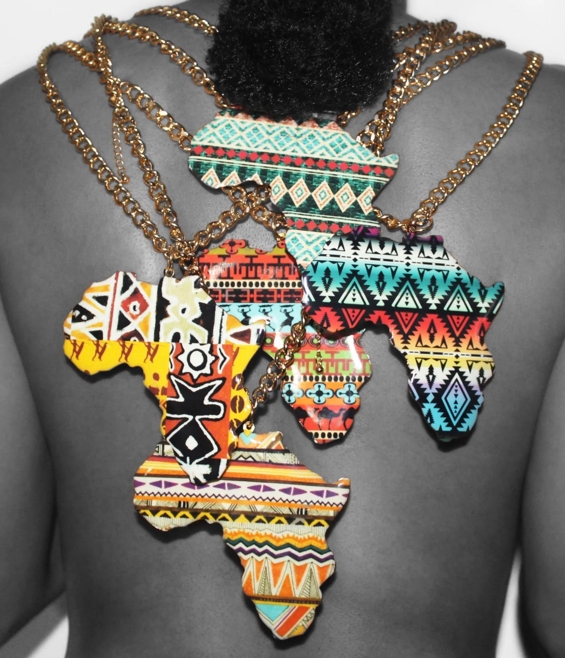 Kente Cloth - Necklace