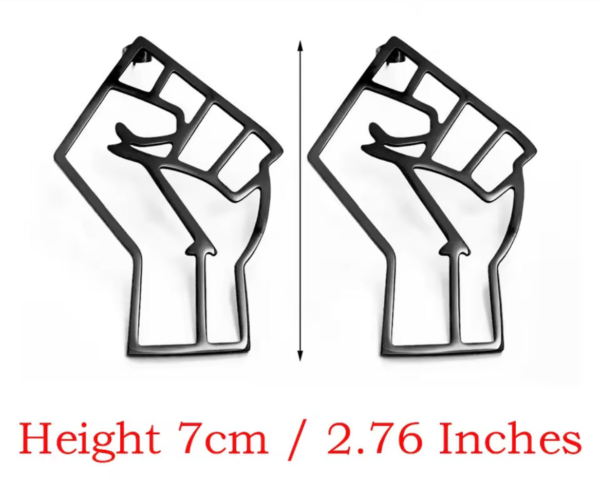Power to the People (Fist) - Earrings