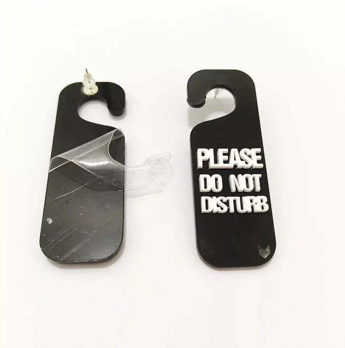 Please Do Not Disturb - Earrings