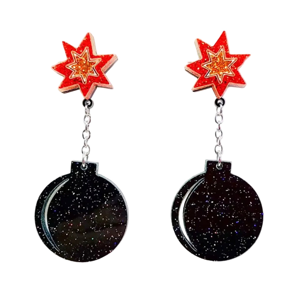 Here Comes The Boom - Earrings