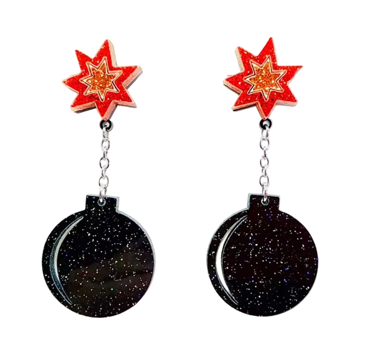 Here Comes The Boom - Earrings