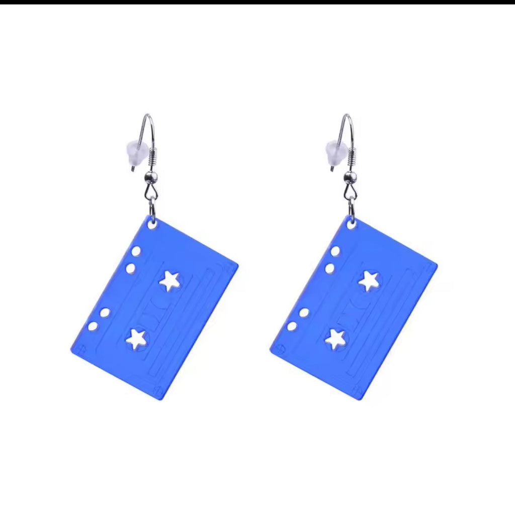 Mini Cassette - Earrings