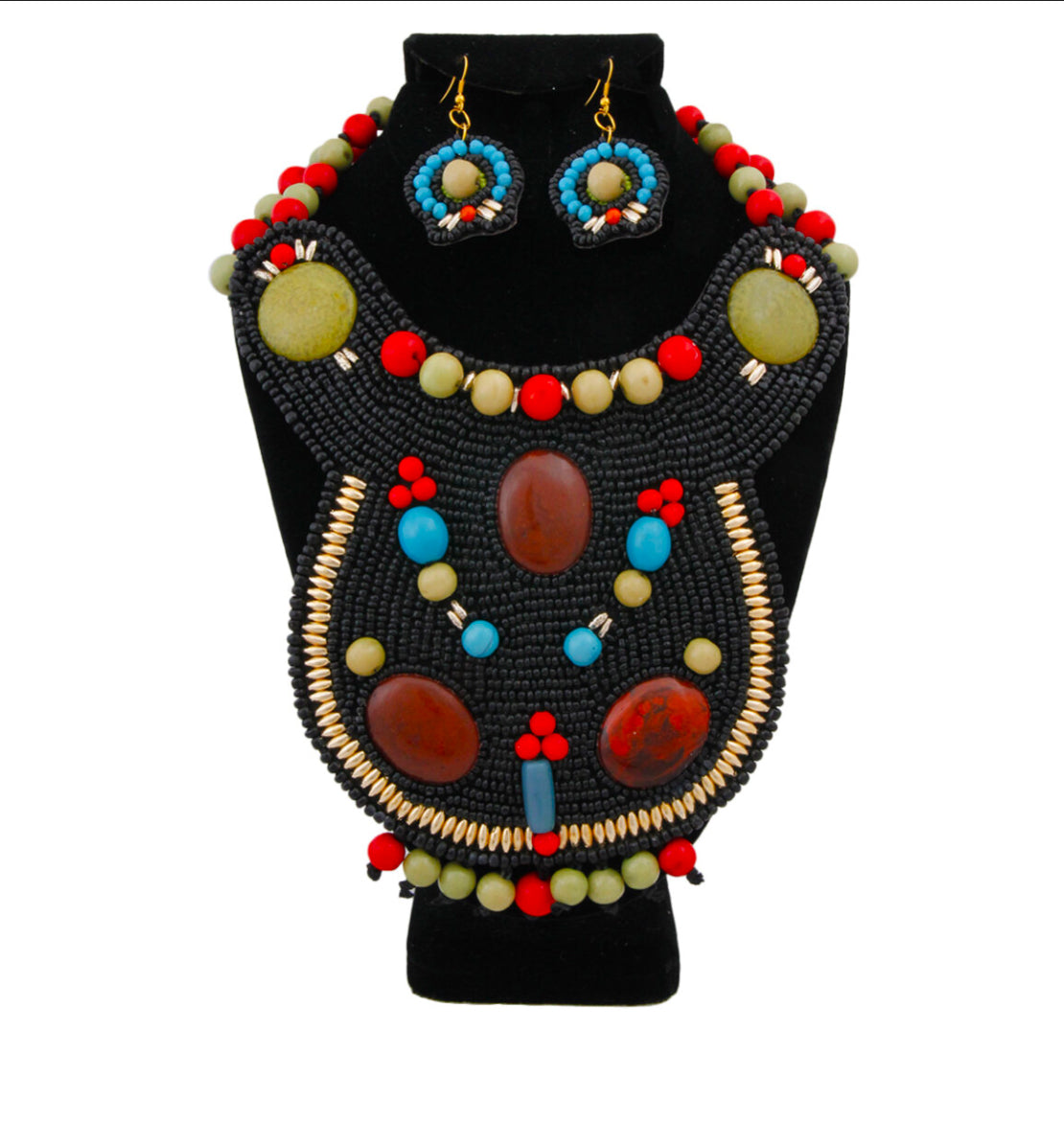 Black Renaissance (Bib) - Necklace