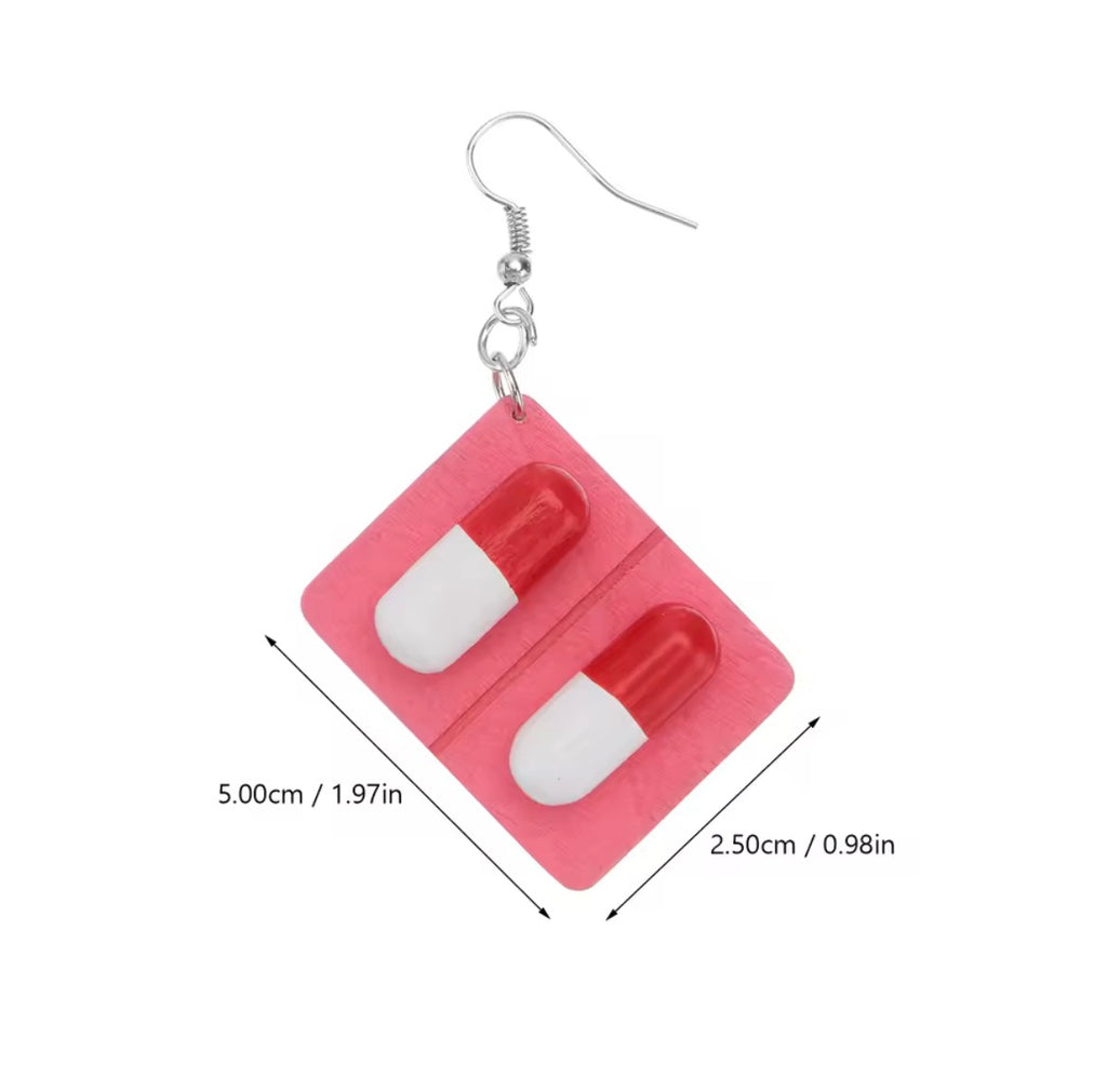 Take A Chill Pill - Earrings