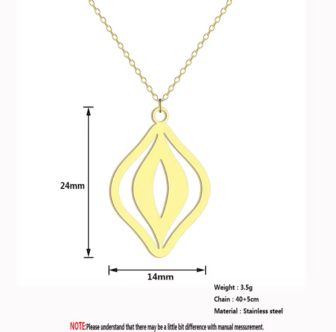 Fire Pussy - Necklace