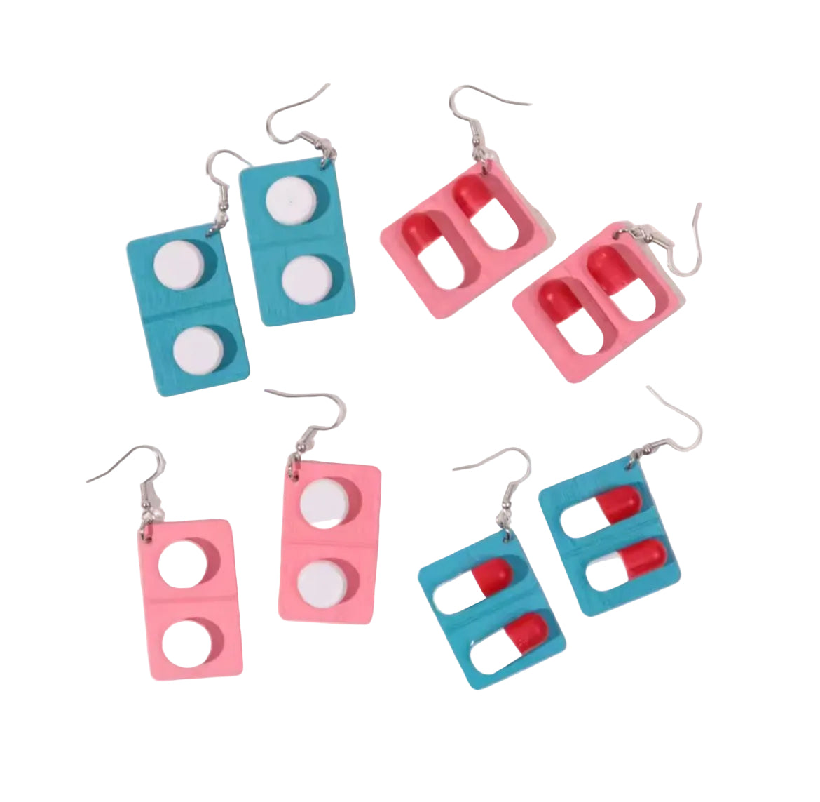 Take A Chill Pill - Earrings
