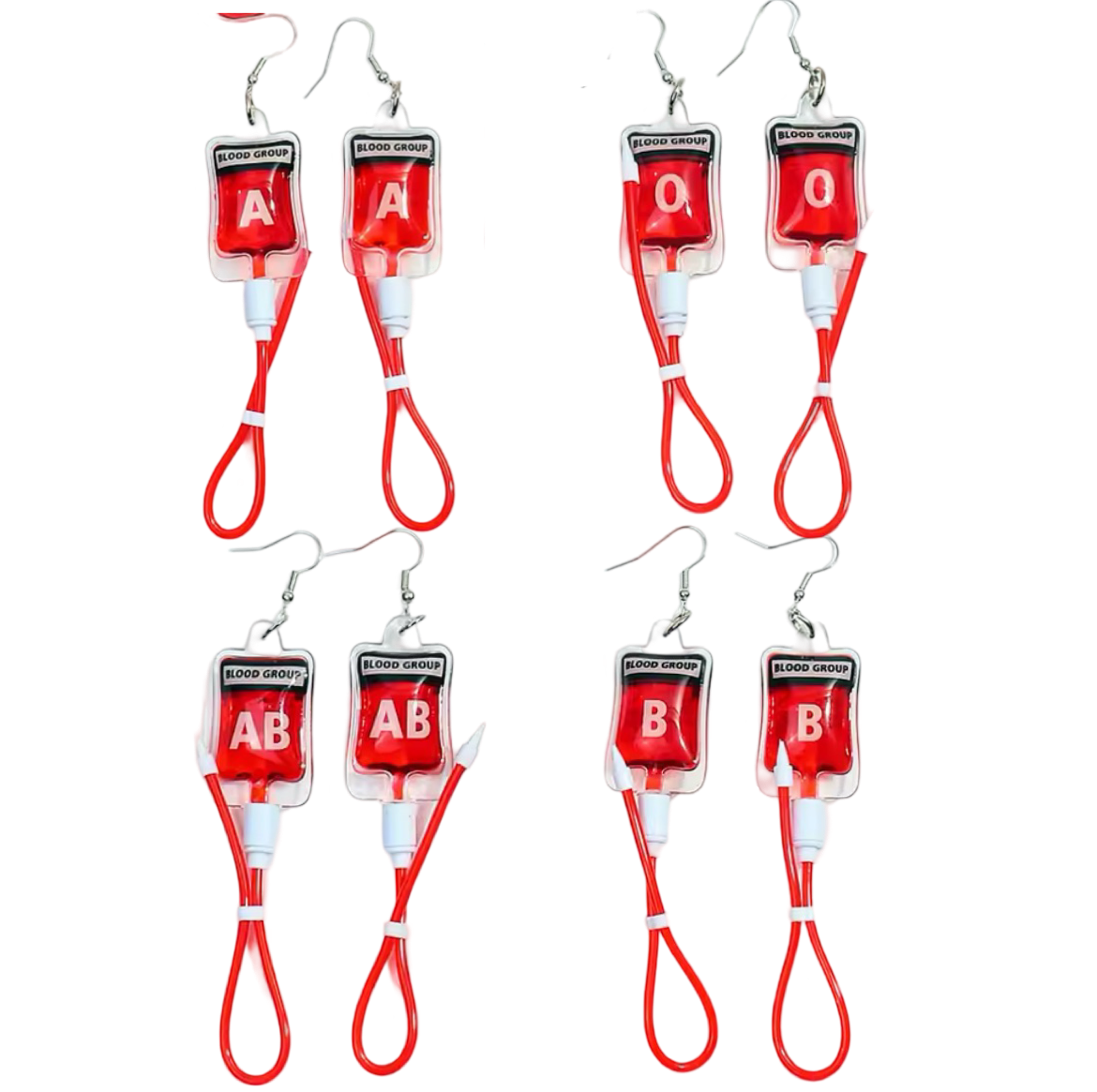 Blood Transfusion - Earrings