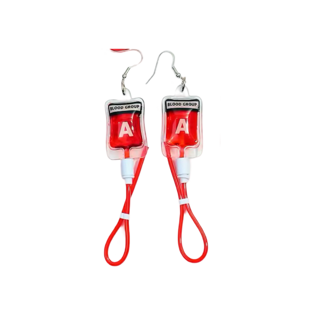 Blood Transfusion - Earrings