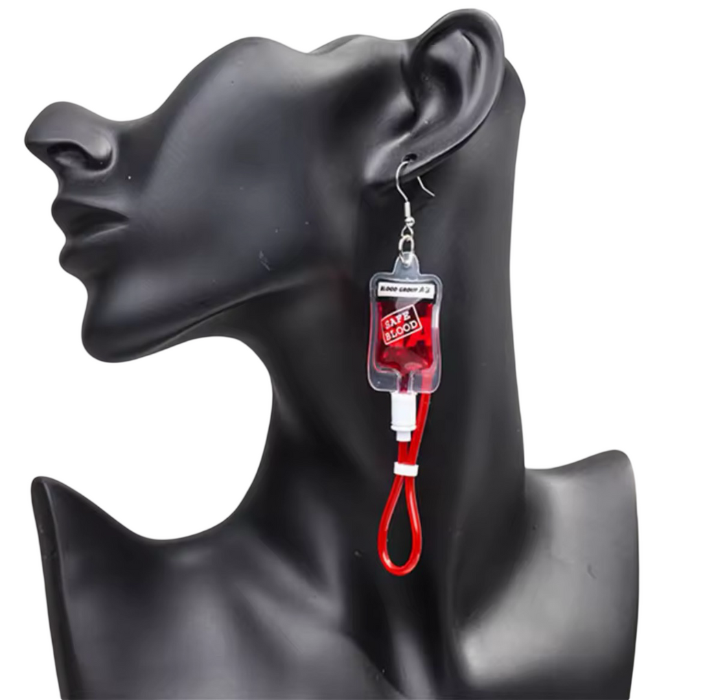 Blood Transfusion - Earrings
