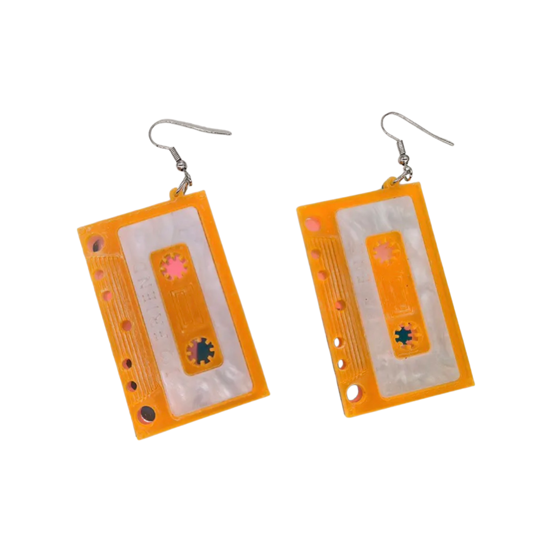 Cassette Tape - Earrings