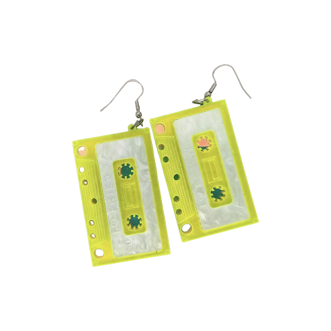 Cassette Tape - Earrings