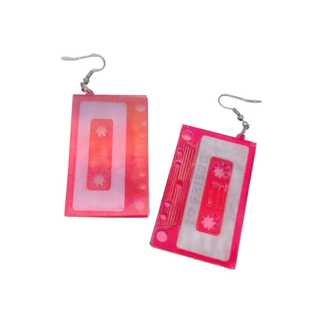 Cassette Tape - Earrings