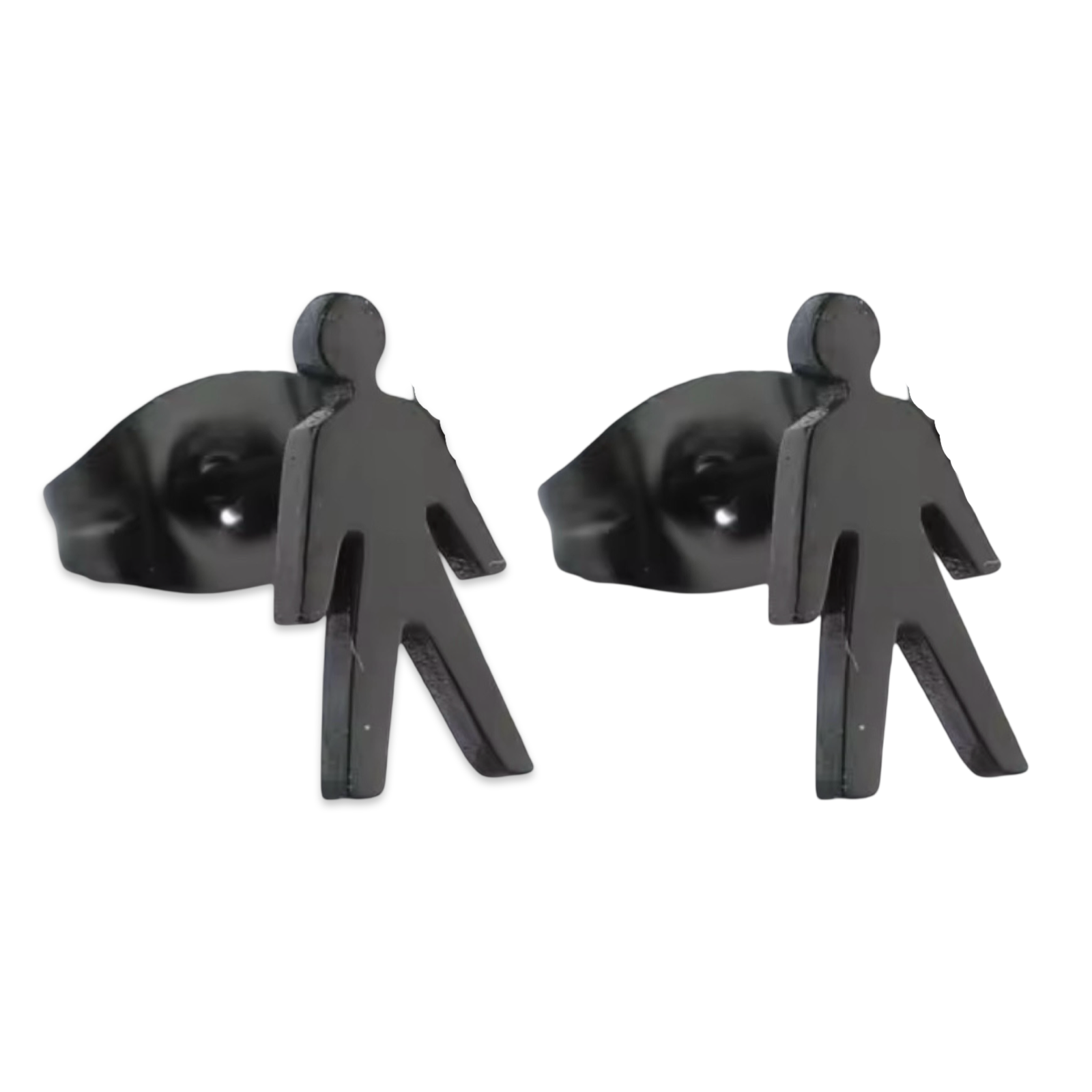 Bathroom Signs (Mini Studs) - Earrings
