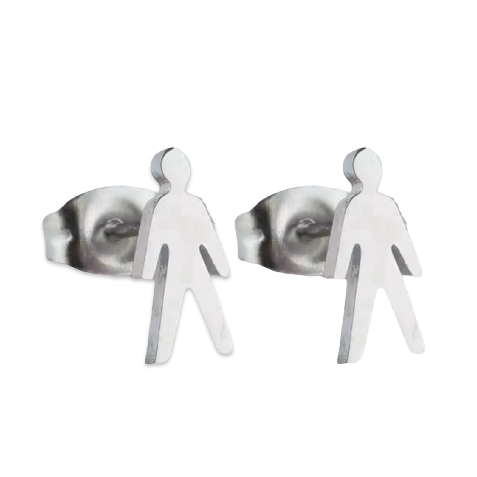 Bathroom Signs (Mini Studs) - Earrings