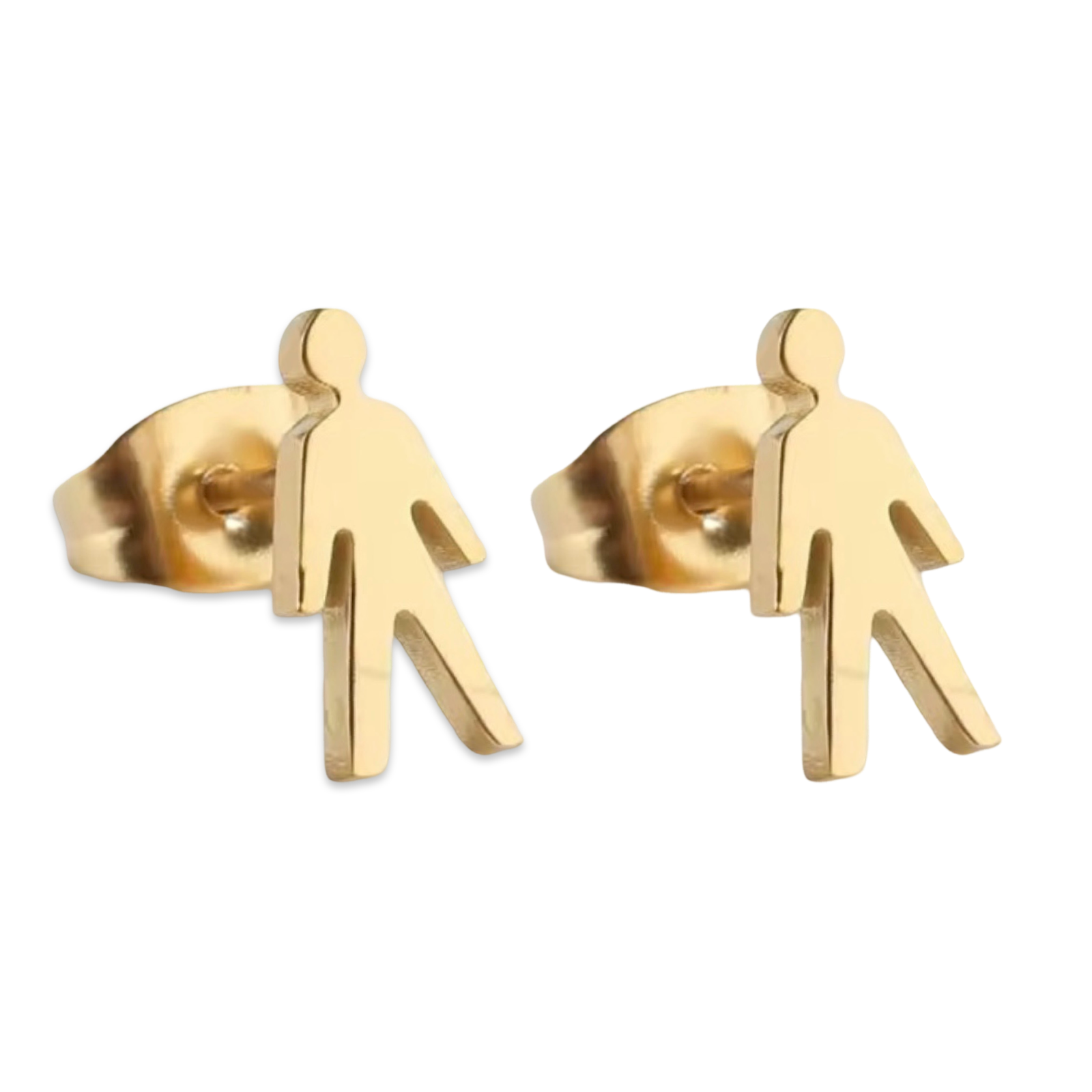 Bathroom Signs (Mini Studs) - Earrings