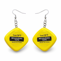How Many Inches? (Measuring Tape) - Earrings