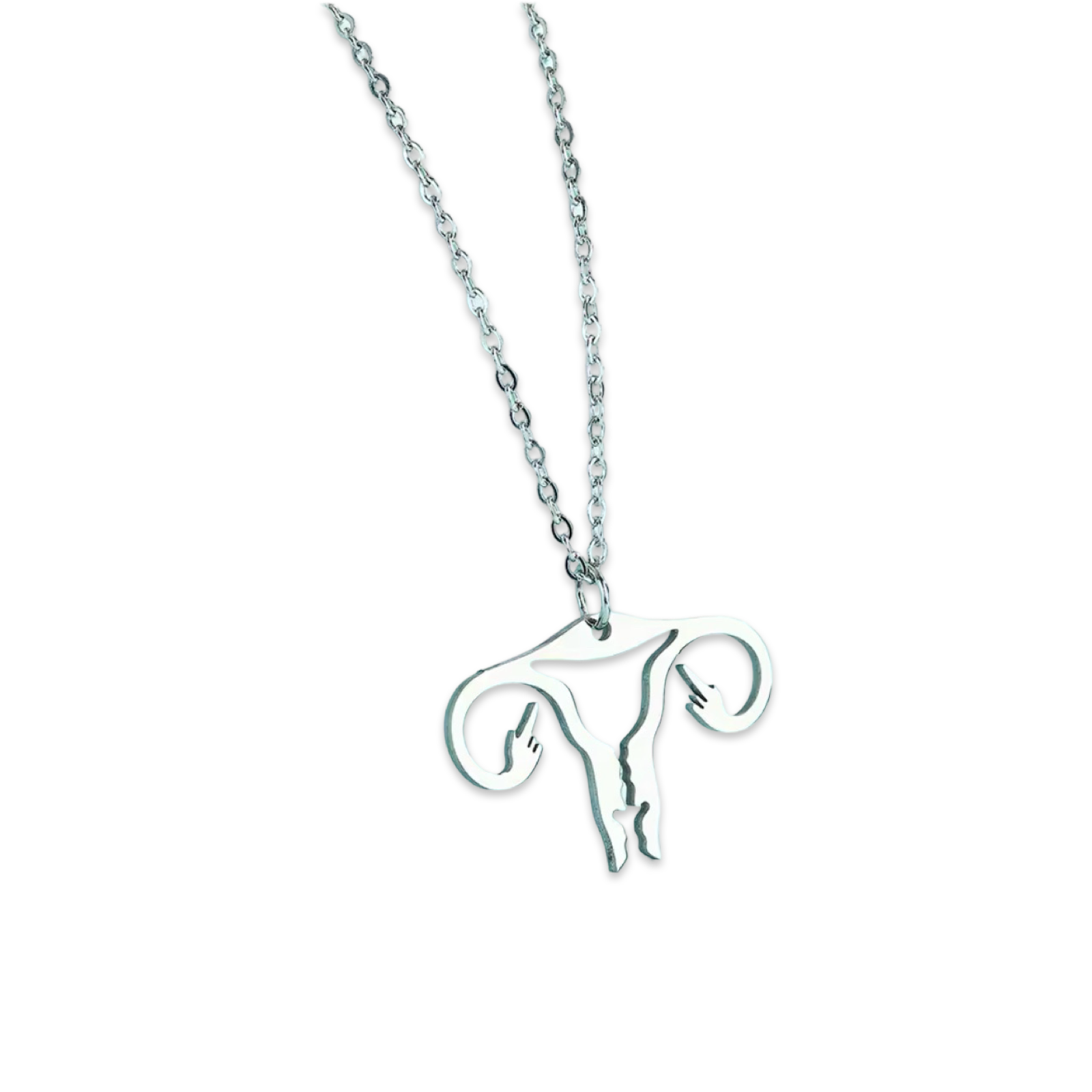 Dangling Uterus - Necklace
