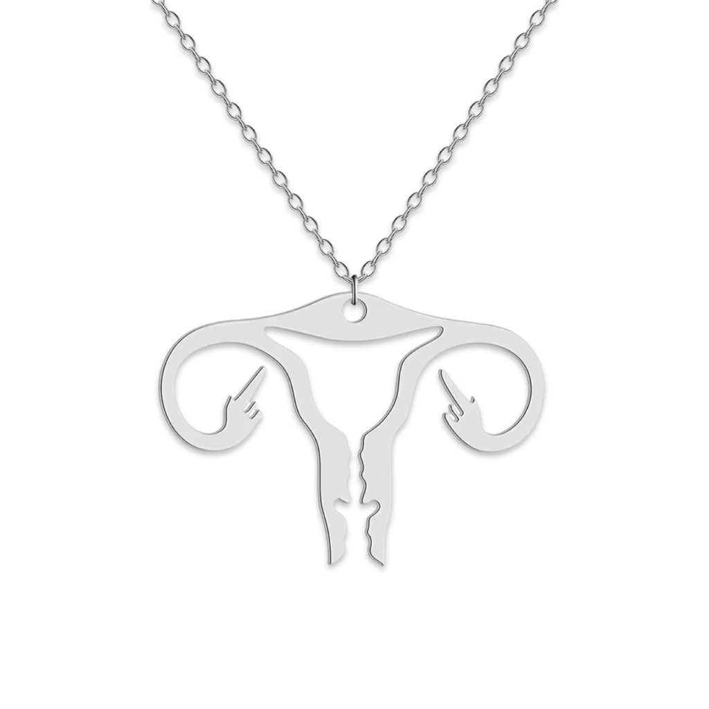 Dangling Uterus - Necklace