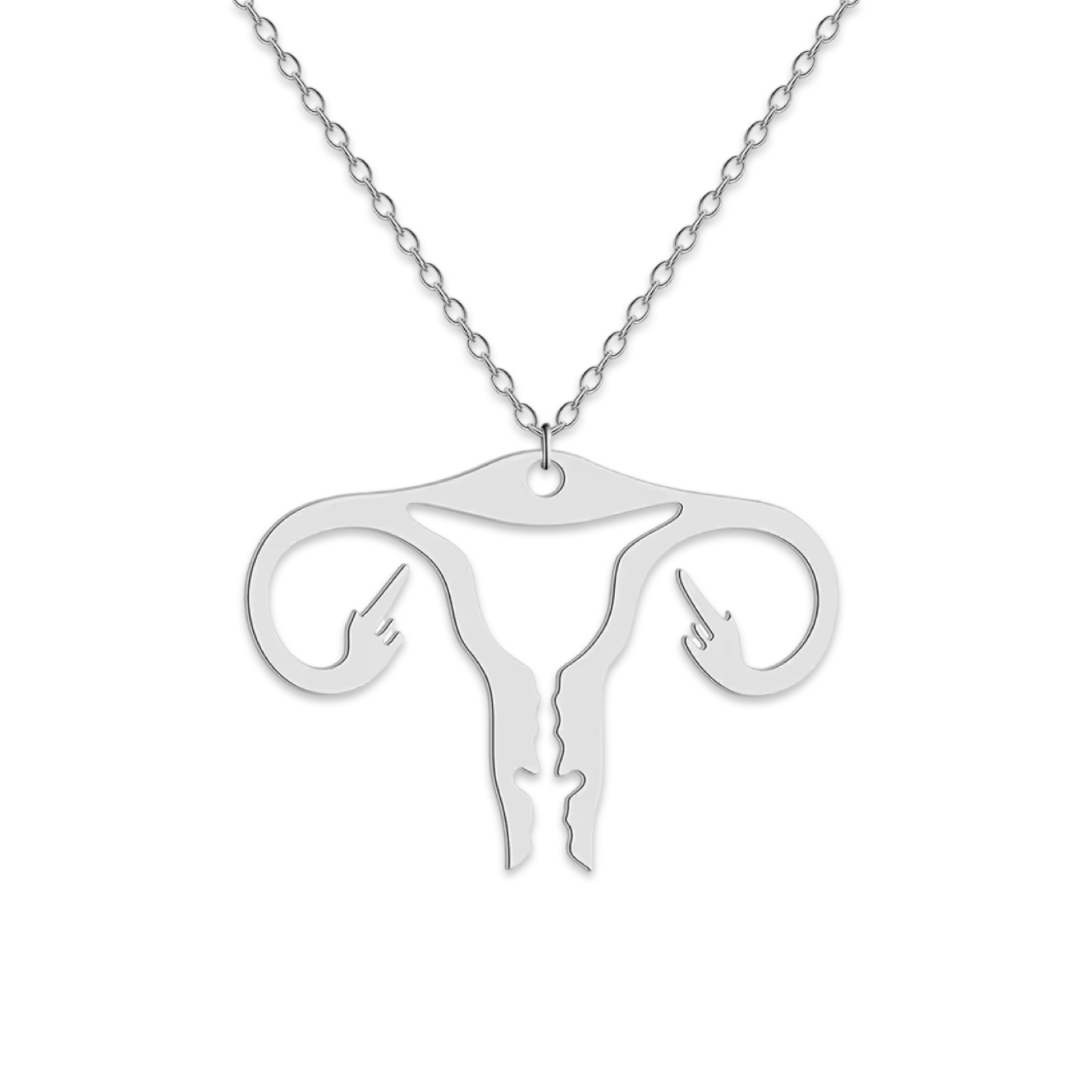 Dangling Uterus - Necklace