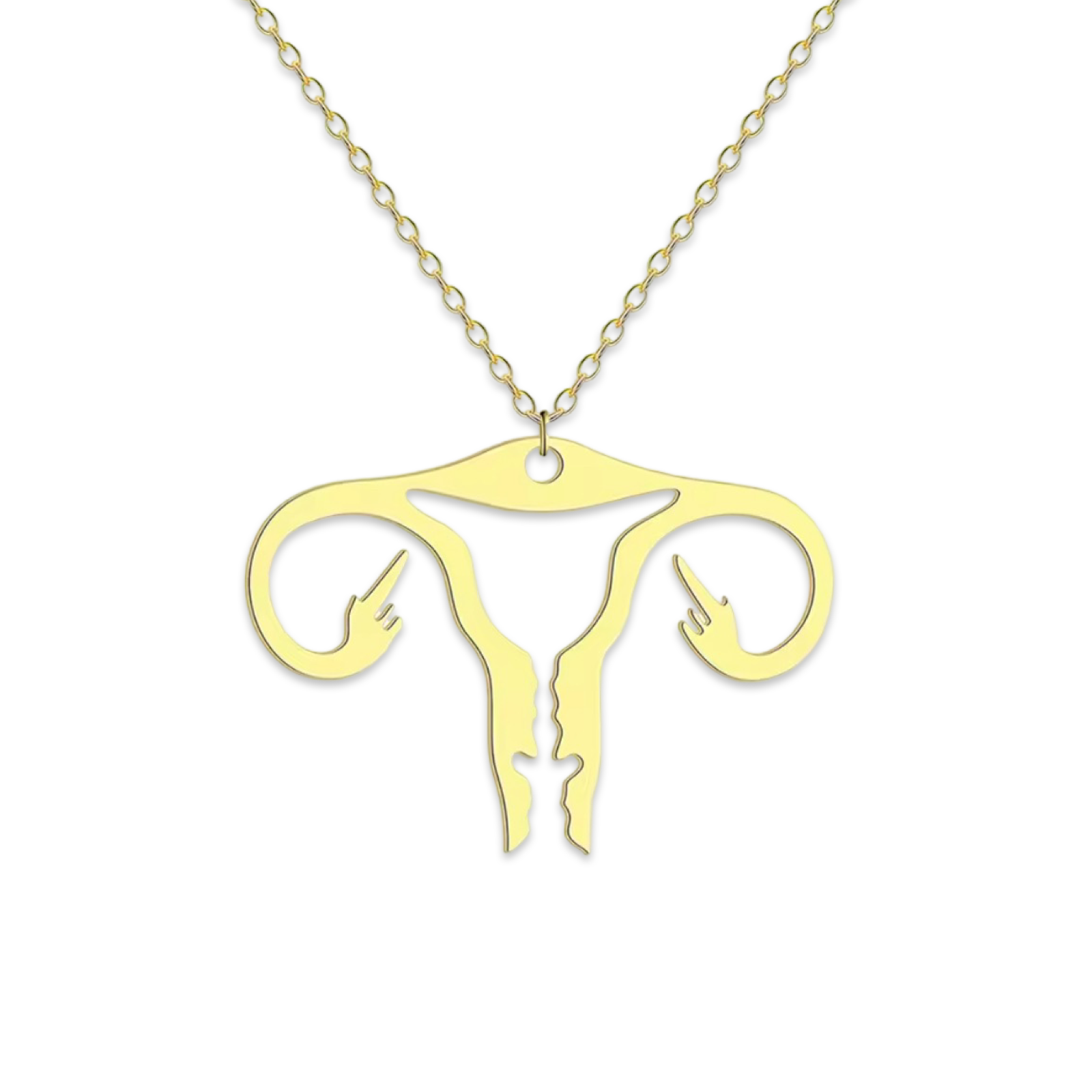 Dangling Uterus - Necklace