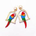 Tropical Bird - Earrings