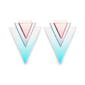 Prism (Iridescent Triangle) - Earrings