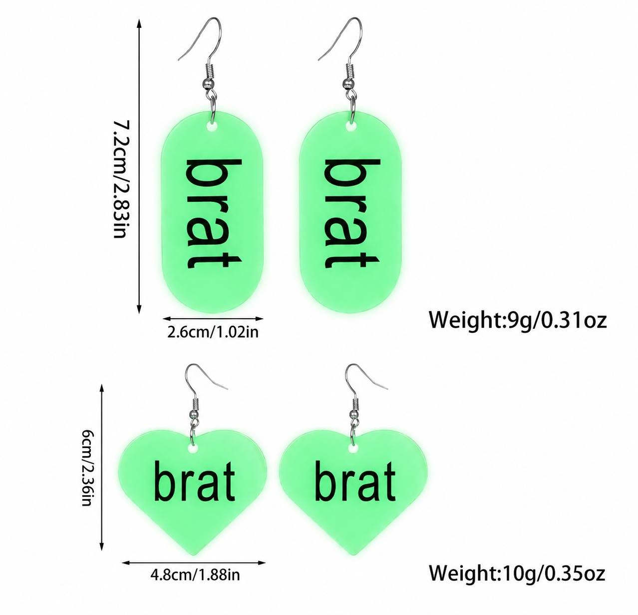 I’m A Brat! - Earrings