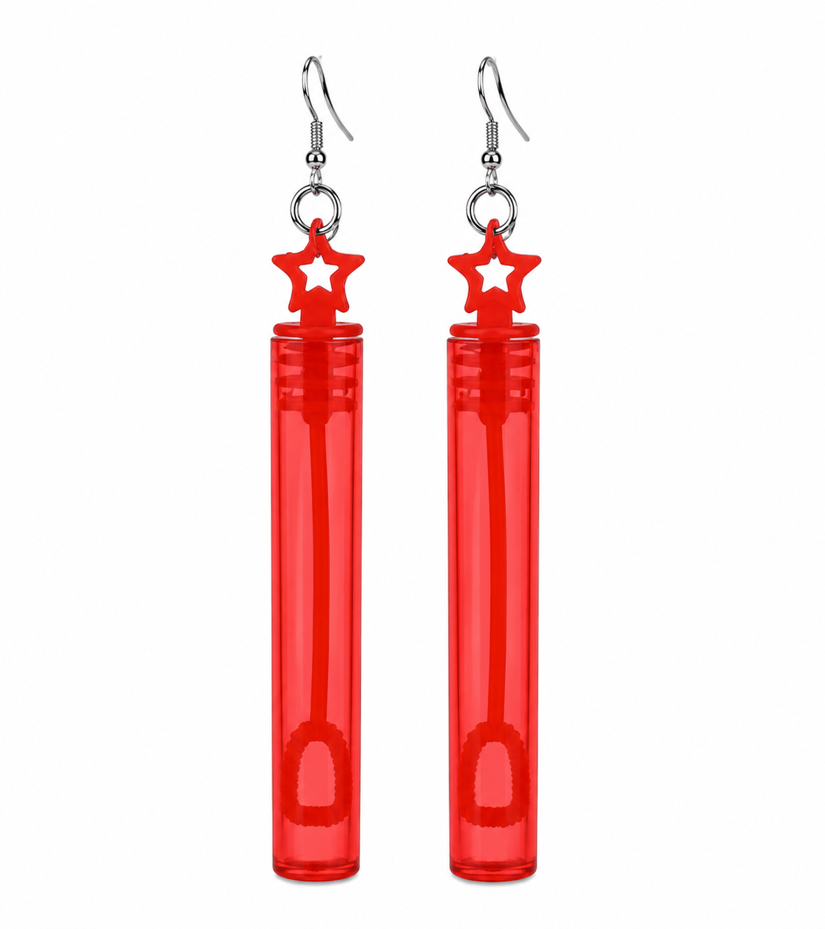 Bubbly (Bubble Wand) - Earrings