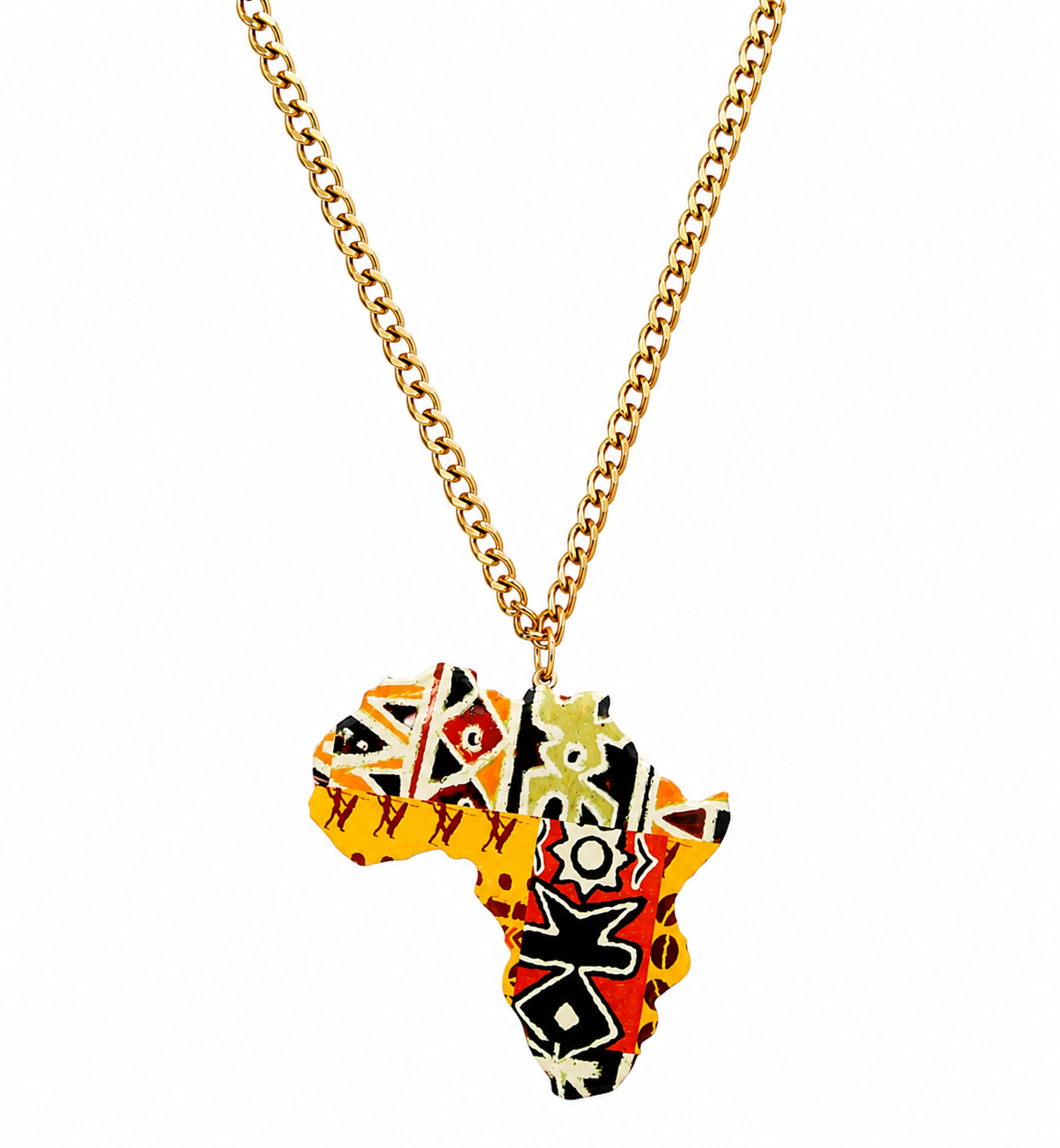 Kente Cloth - Necklace