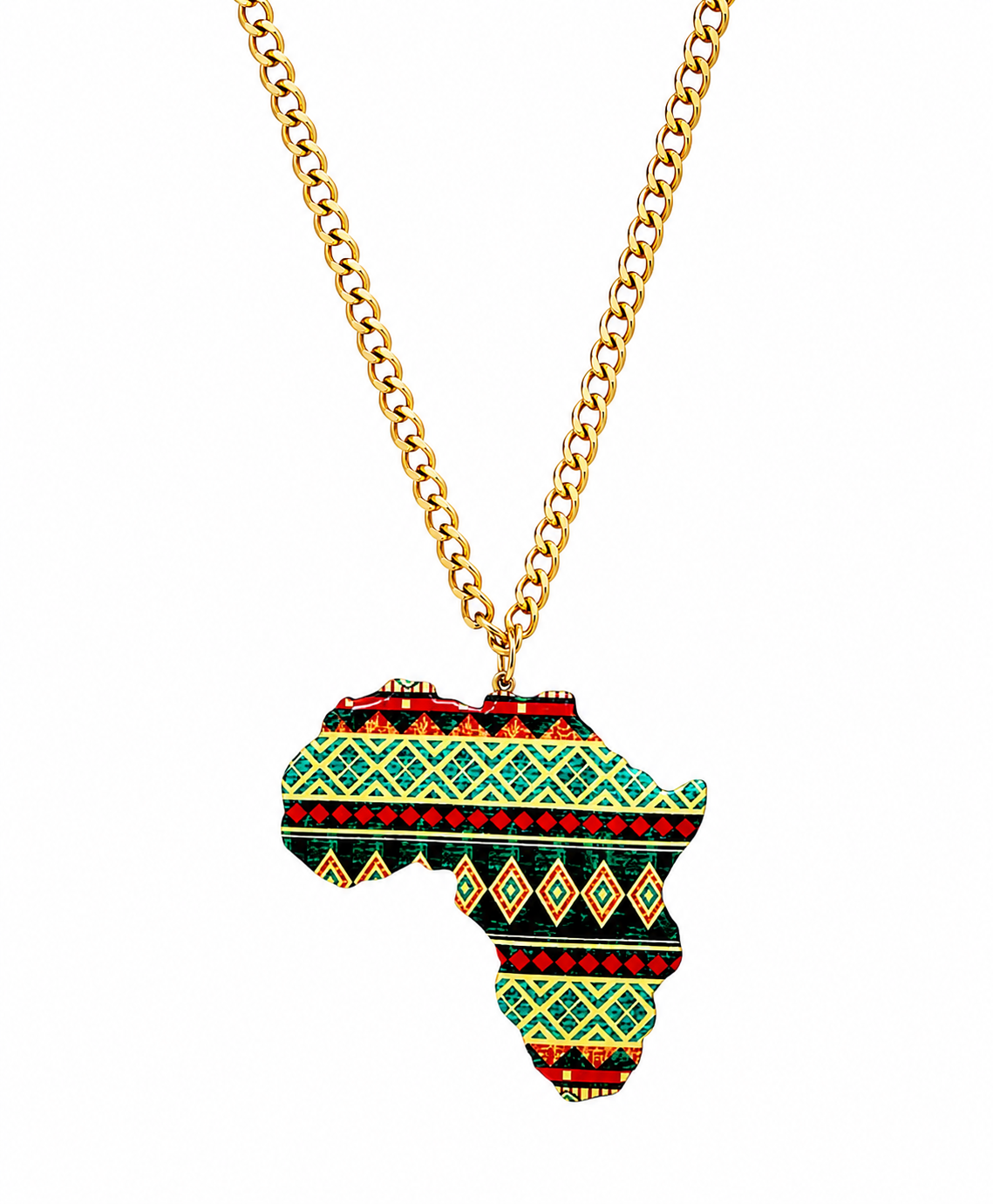 Kente Cloth - Necklace