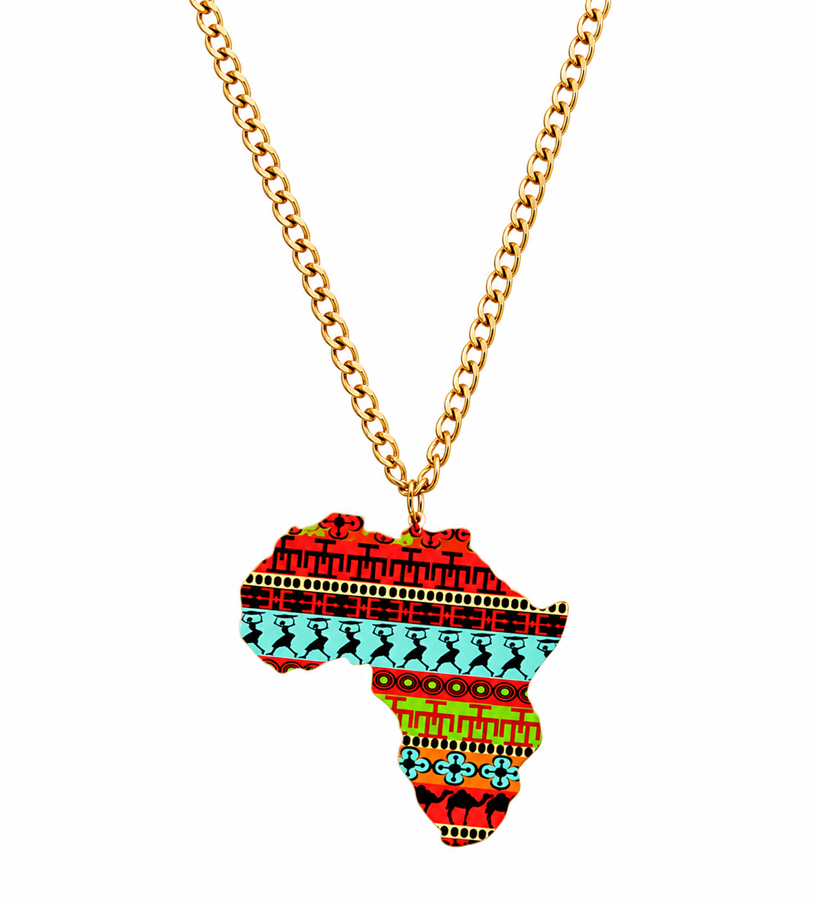 Kente Cloth - Necklace