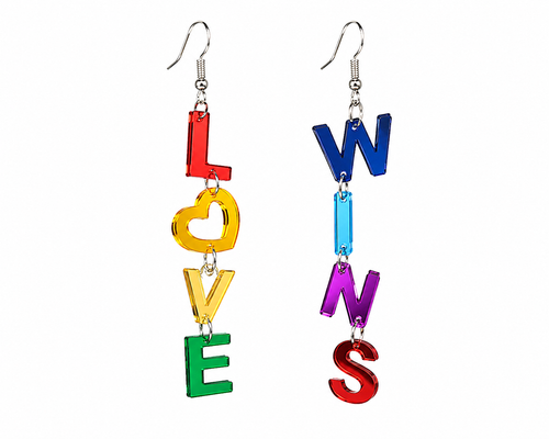 Love Wins - Earrings