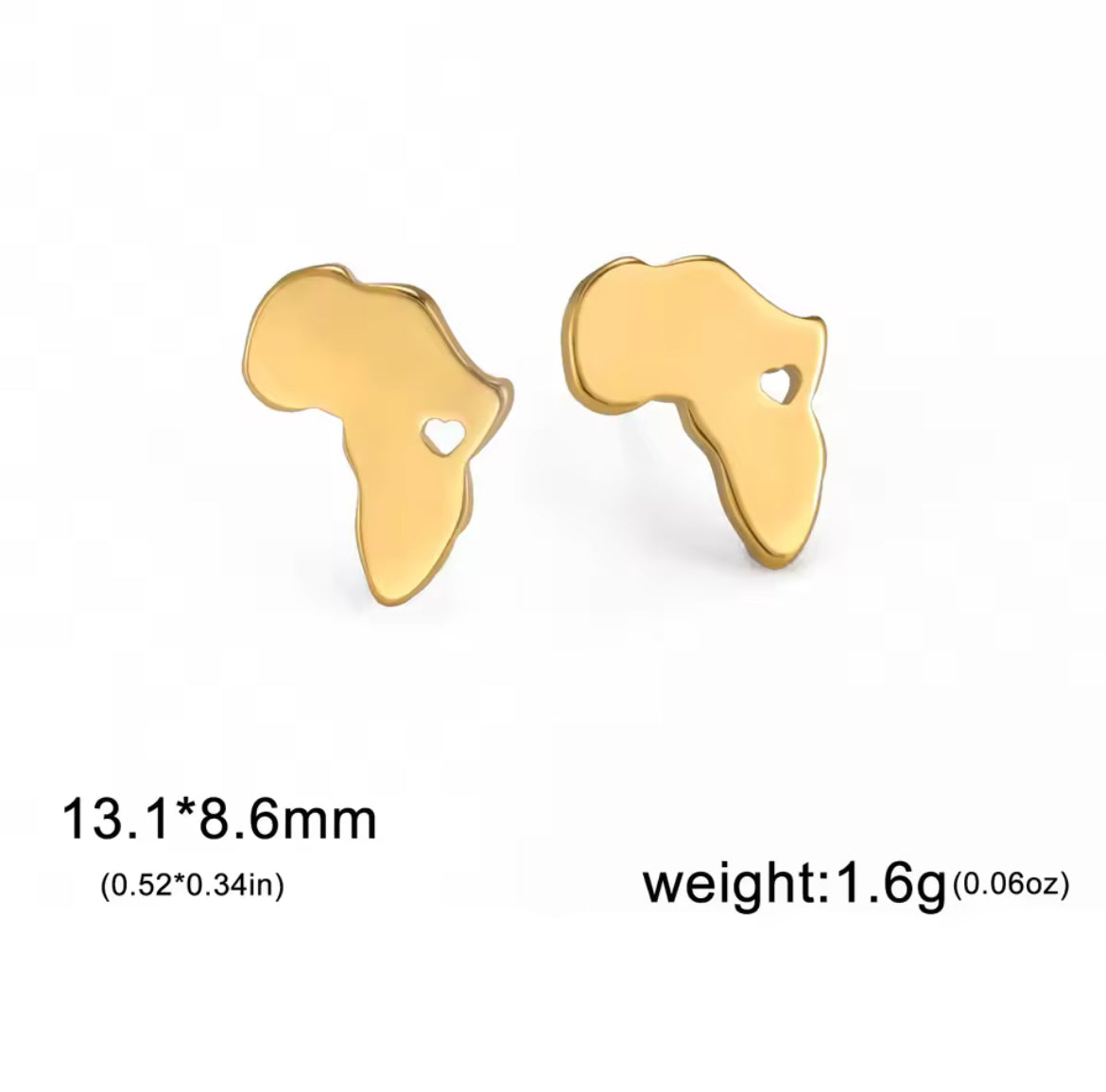 Africa (Mini Stud) - Earrings