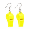 Whistle While You Twerk (Colorful Whistle) - Earrings