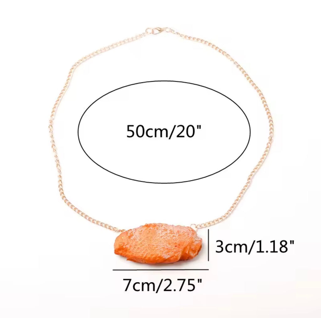 Drums or Flats? - Necklace