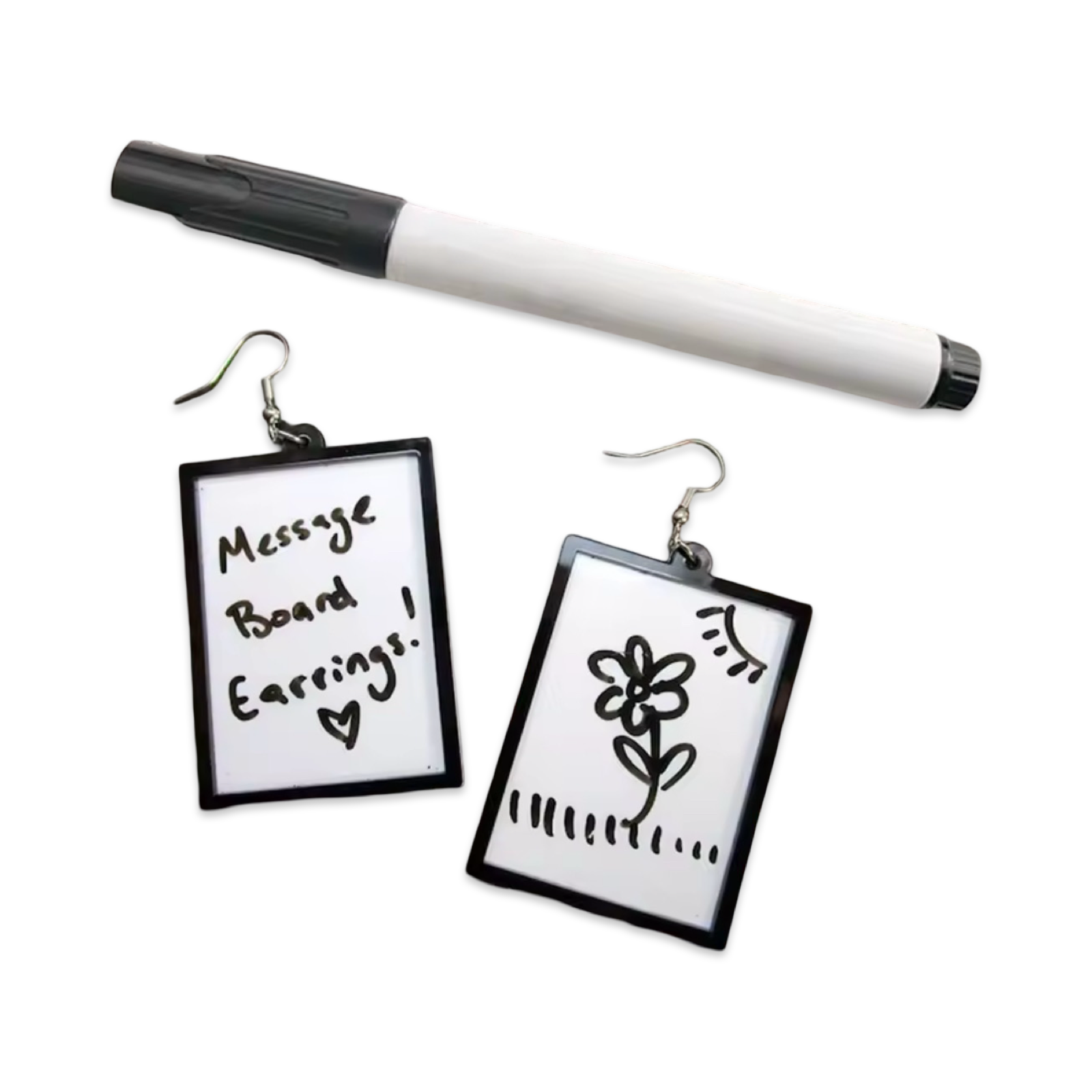 Dry Erase Board - Earrings