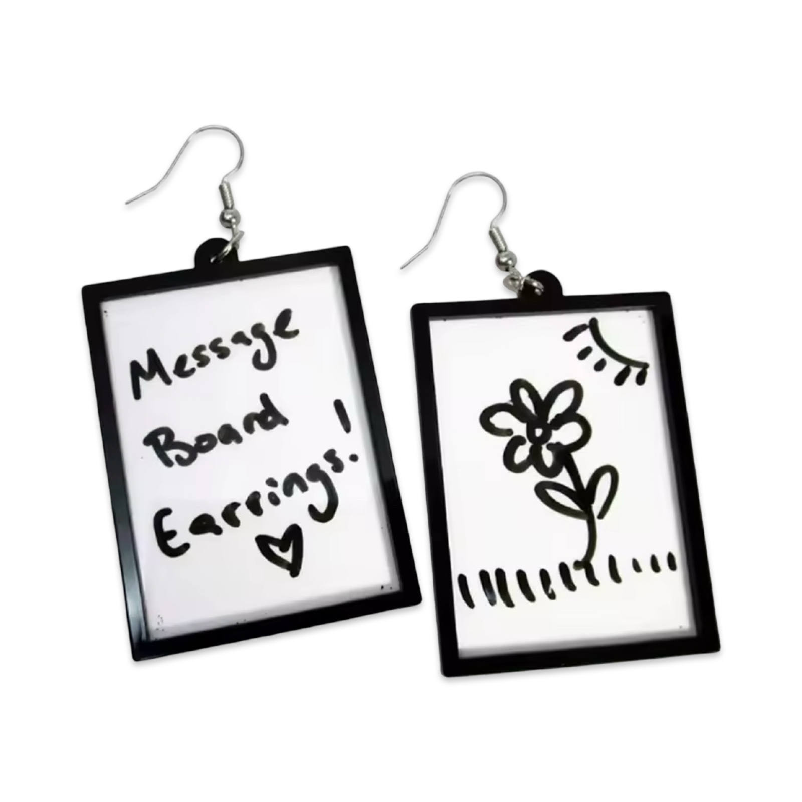 Dry Erase Board - Earrings